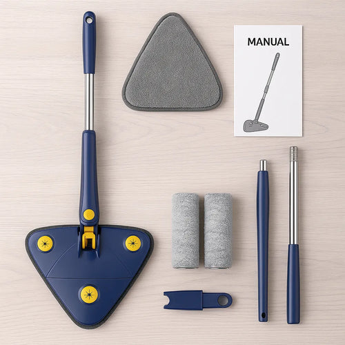 360° TriClean Pro™ Telescopic Cleaning Mop