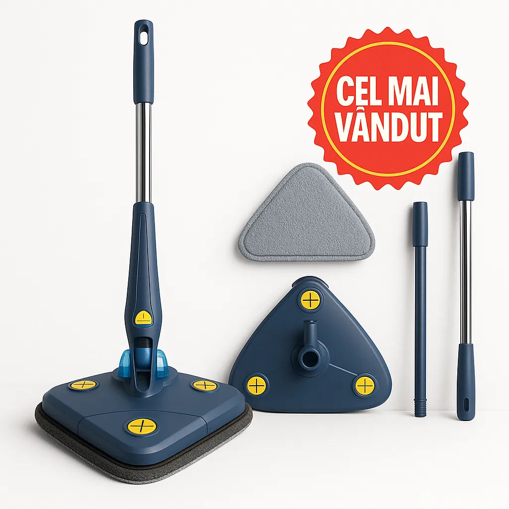 360° TriClean Pro™ Telescopic Cleaning Mop